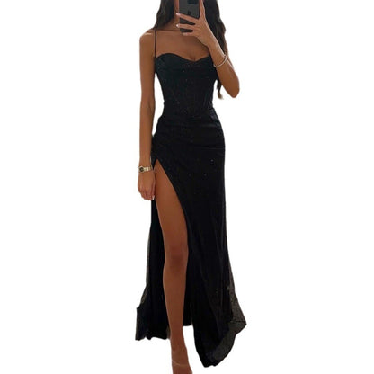 Slim Casual Slit Dress
