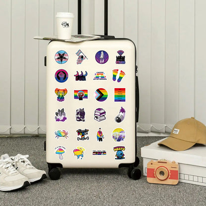 Luggage Skateboard Guitar Waterproof Graffiti Stickers