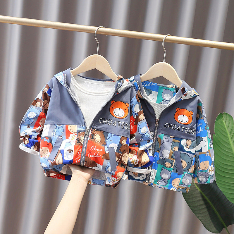 Boys And Girls Korean Style Children's Jackets