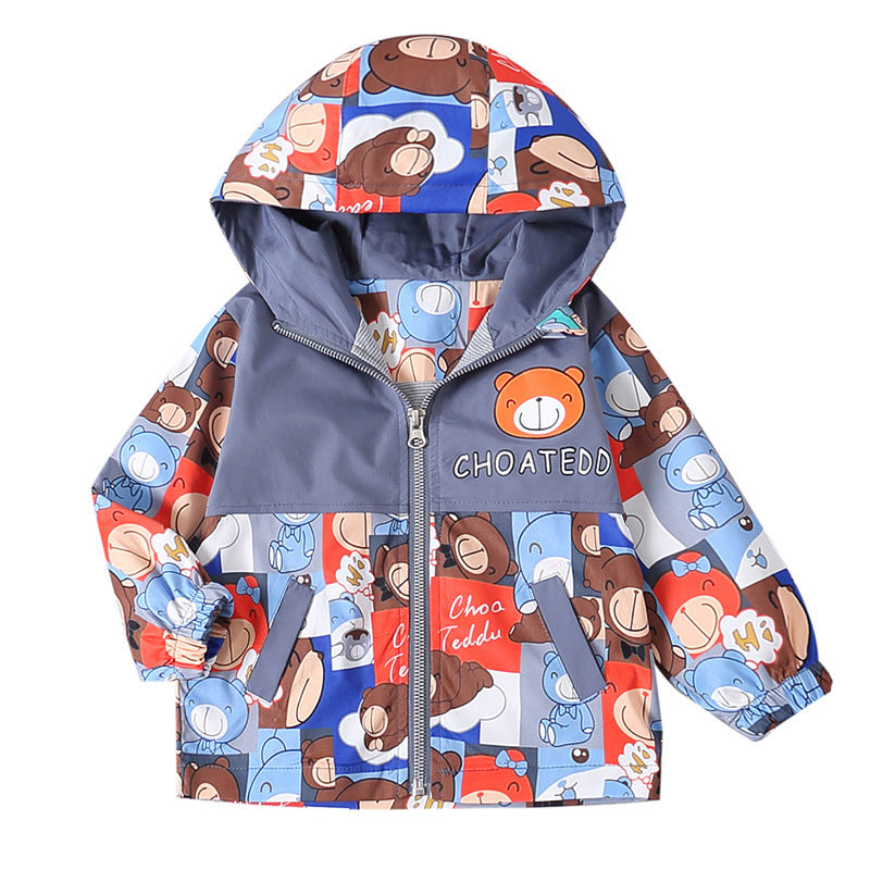 Boys And Girls Korean Style Children's Jackets