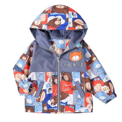 Boys And Girls Korean Style Children's Jackets
