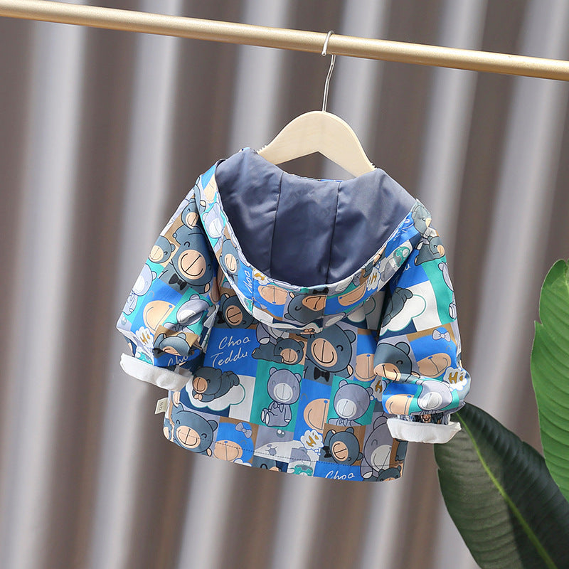Boys And Girls Korean Style Children's Jackets