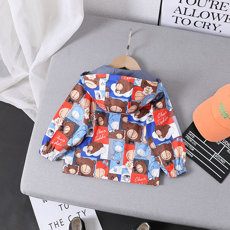 Boys And Girls Korean Style Children's Jackets