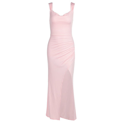 Slim Sleeveless Slit
