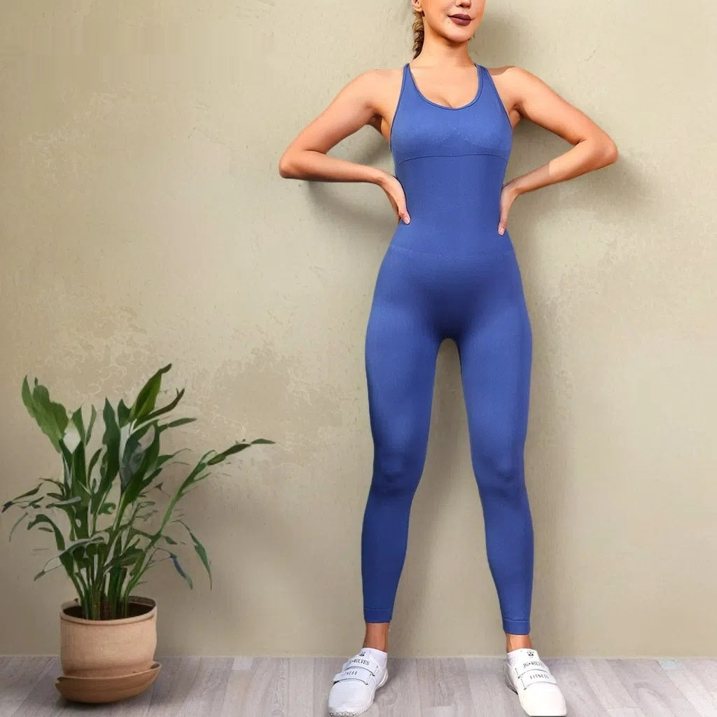 Slimming Exercise Jumpsuit